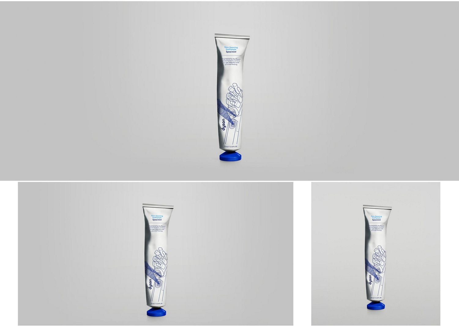 Dyson Non-foaming toothpaste.