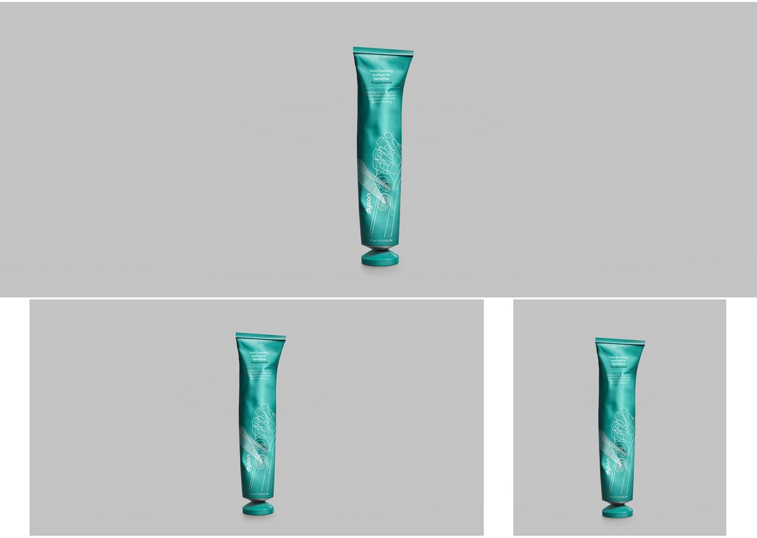 Dyson Non-foaming toothpaste.
