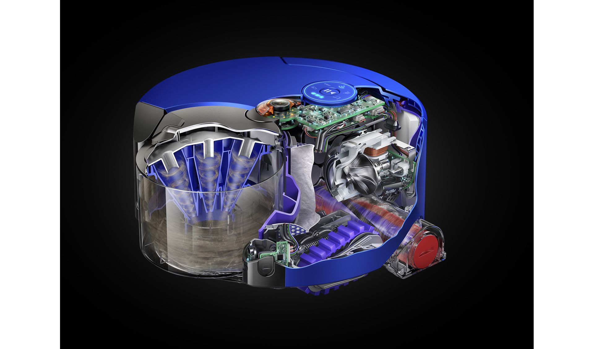 Röntgenbild des Dyson 360 Heurist