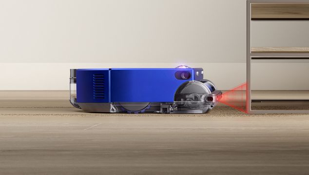 Dyson 360 Vis Nav™ navigiert in Wohnung