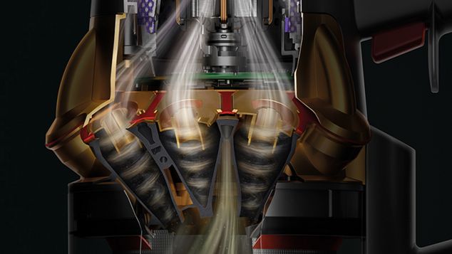 Illustration af Root Cyclone-teknologi