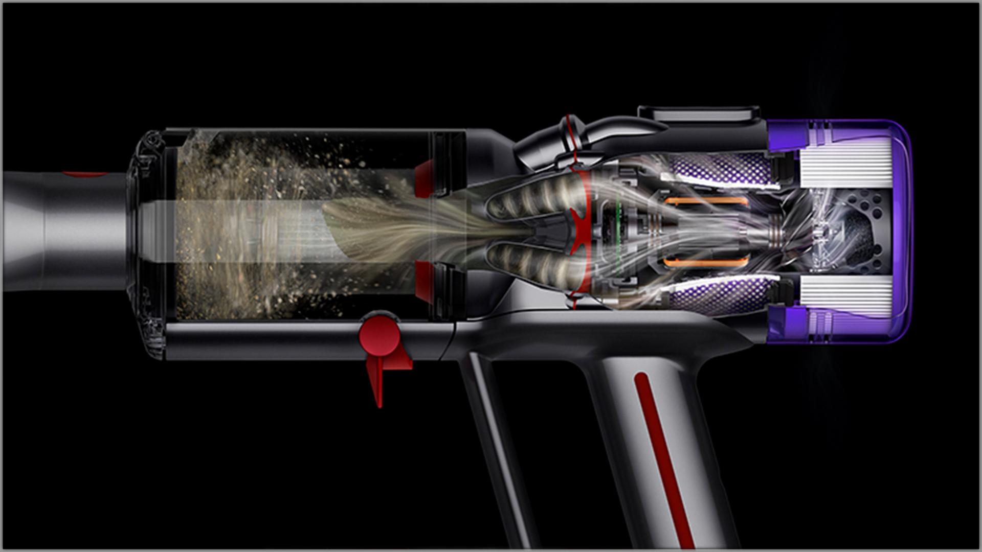 فلتر دايسون يطلق الهواء النظيف