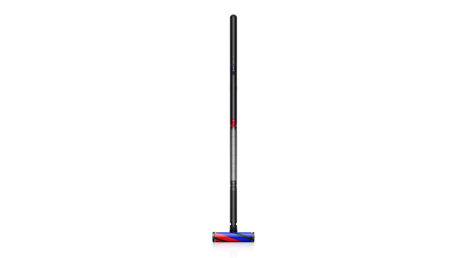 The Dyson PencilVac Fluffy cleaner seen from the front.