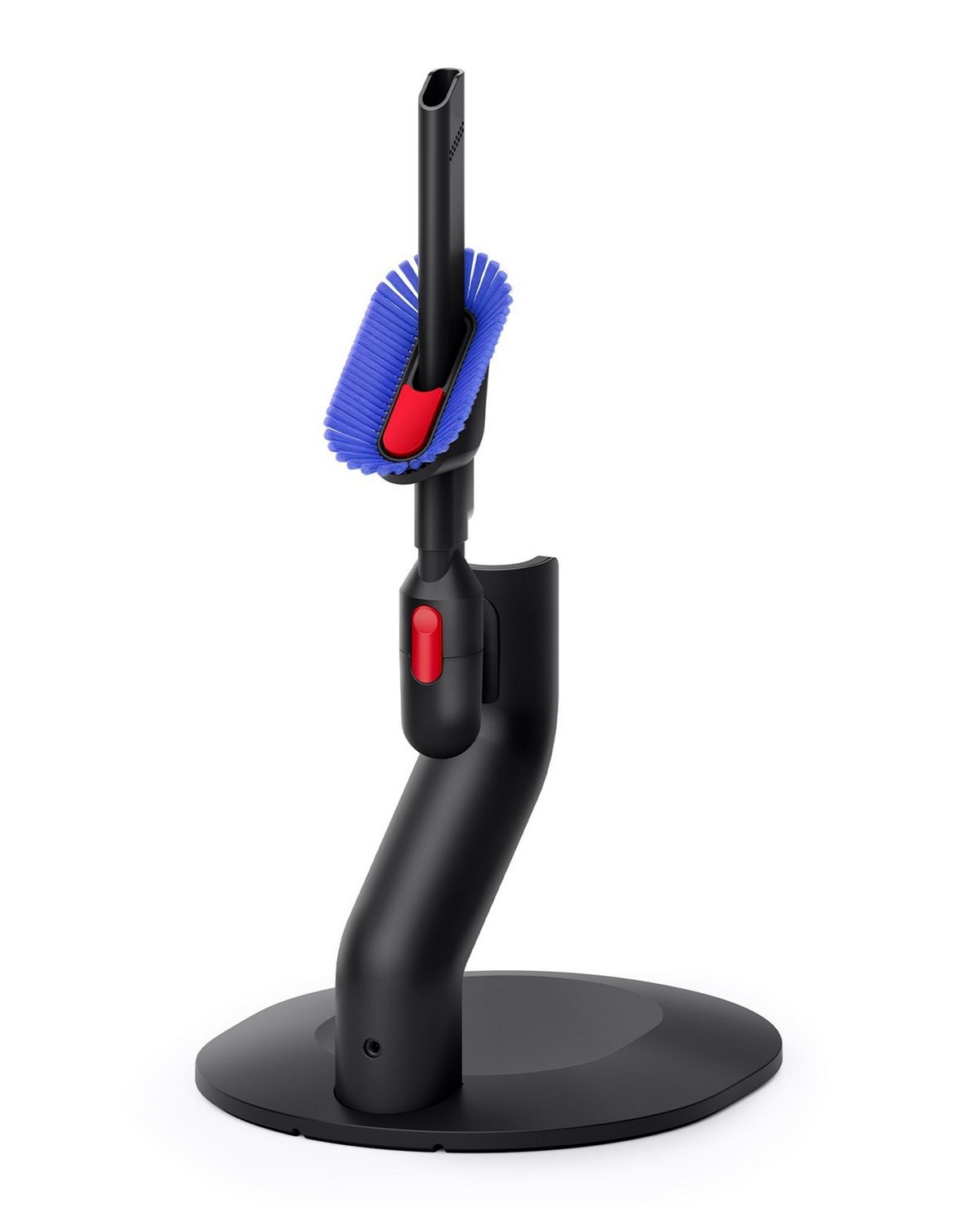 The Dyson PencilVac magnetic charging dock.