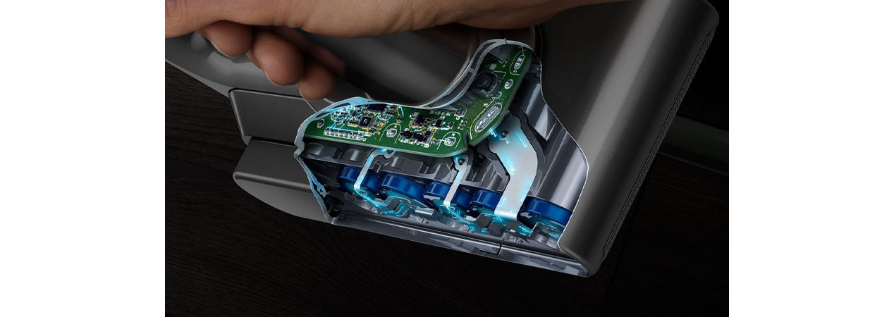 Cutaway of energy-dense battery