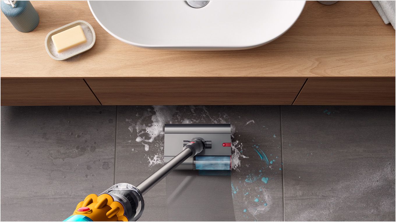 掃除機・クリーナー Dyson V12s detect slim submarine 620H_Gallery_Nickel_Pet_mess.