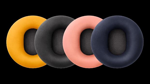 Several Dyson OnTrac ear cushions in different colours.