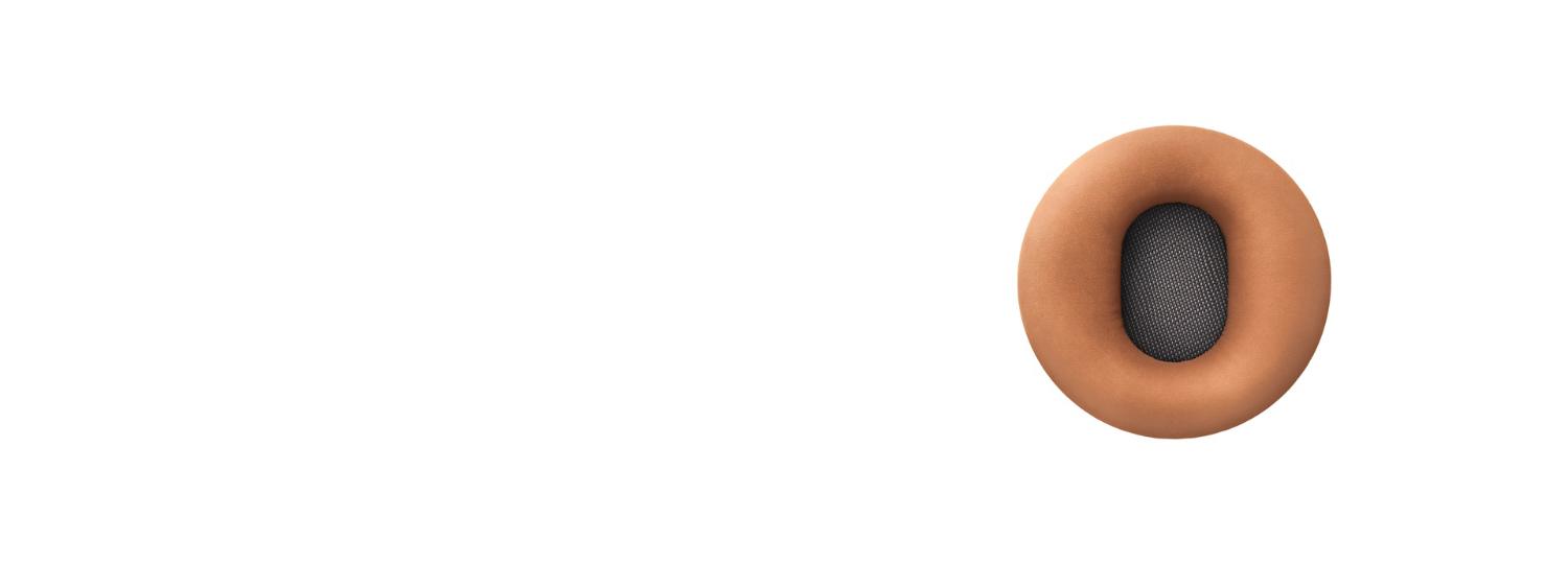 Ohrpolster für den Dyson OnTrac™ Kopfhörer in Caramel.