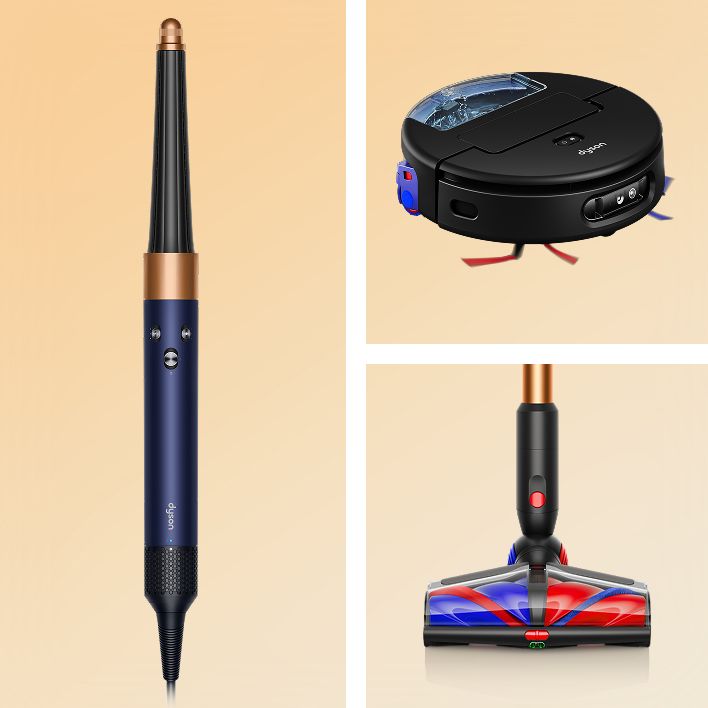 Una gamma di prodotti e dispositivi Dyson.