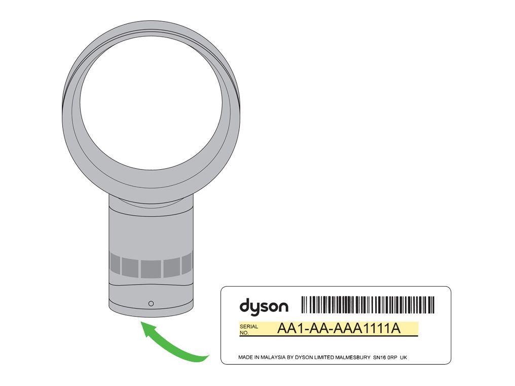 Support | Dyson Cool™ desk fan (AM06) Black/Nickel