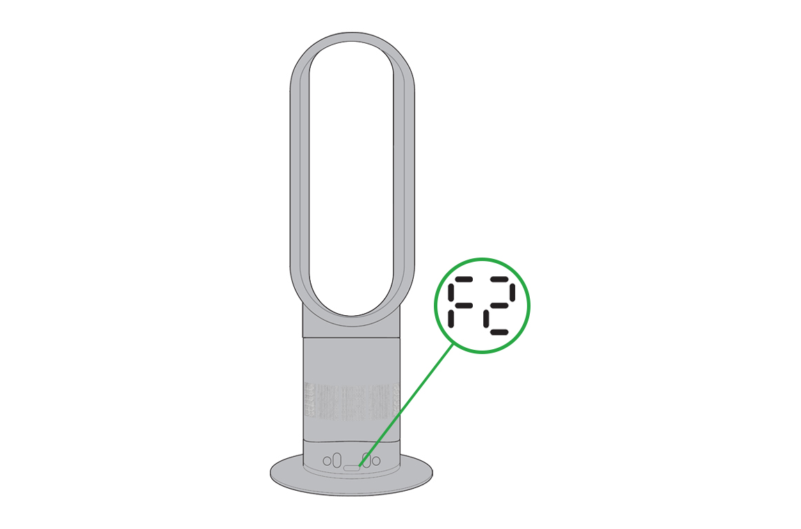 Support | Dyson Hot+Cool™ heater (White/Nickel)