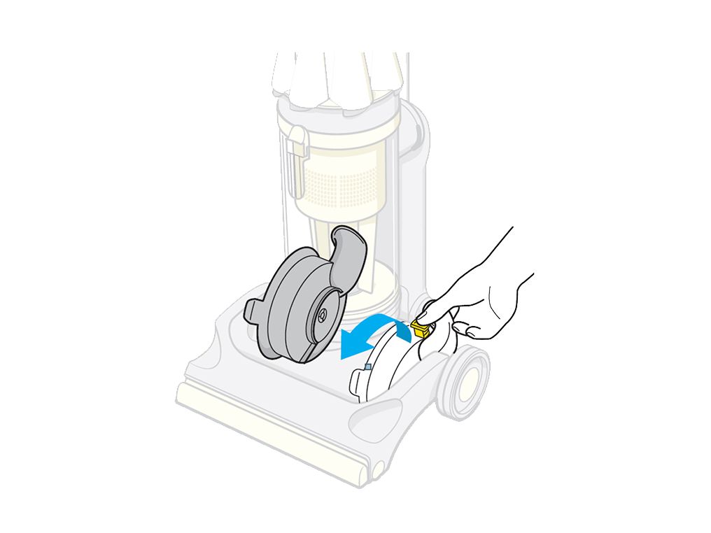 Dyson DC07 filter installation diagram