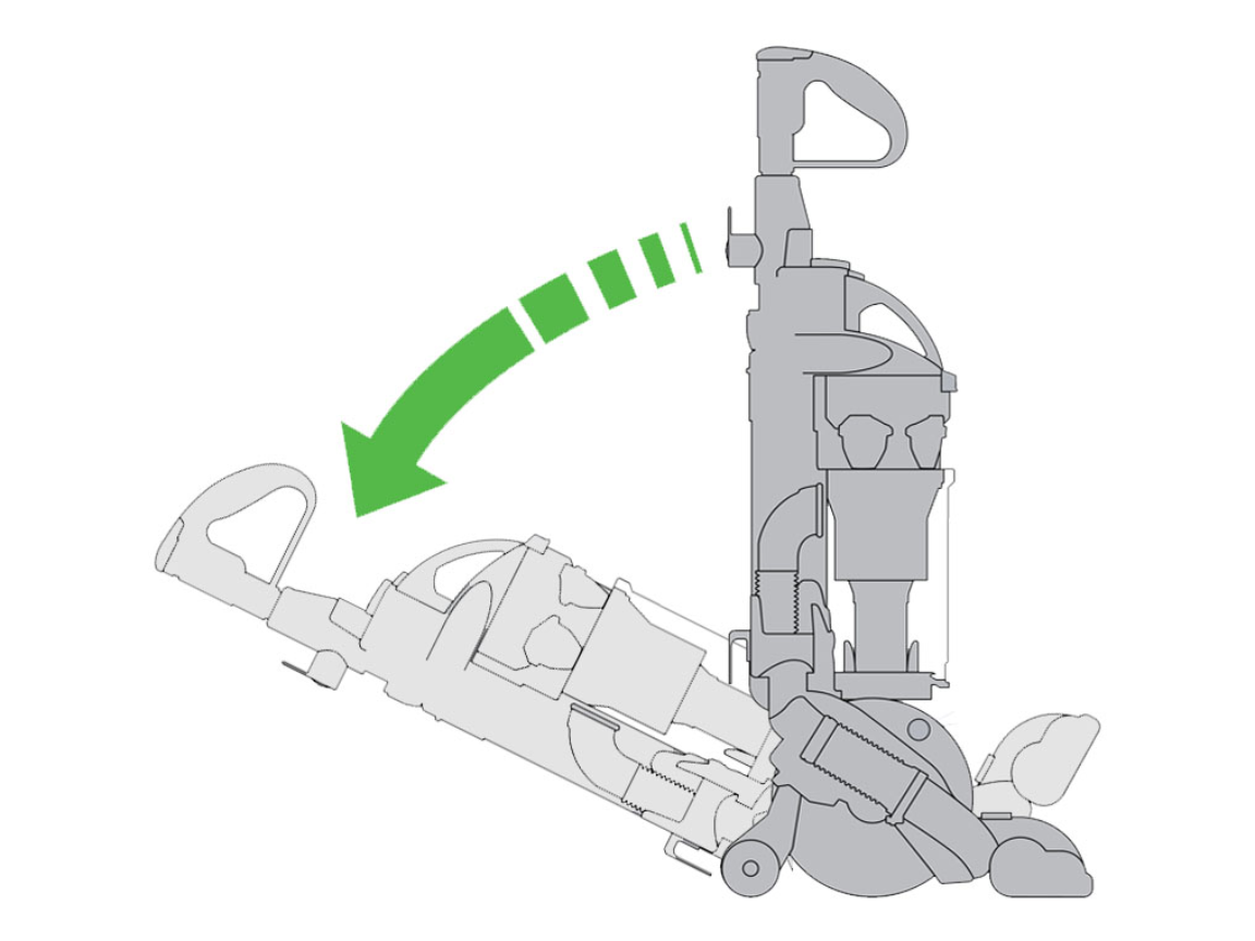 Dyson DC24 thermal cut-out location