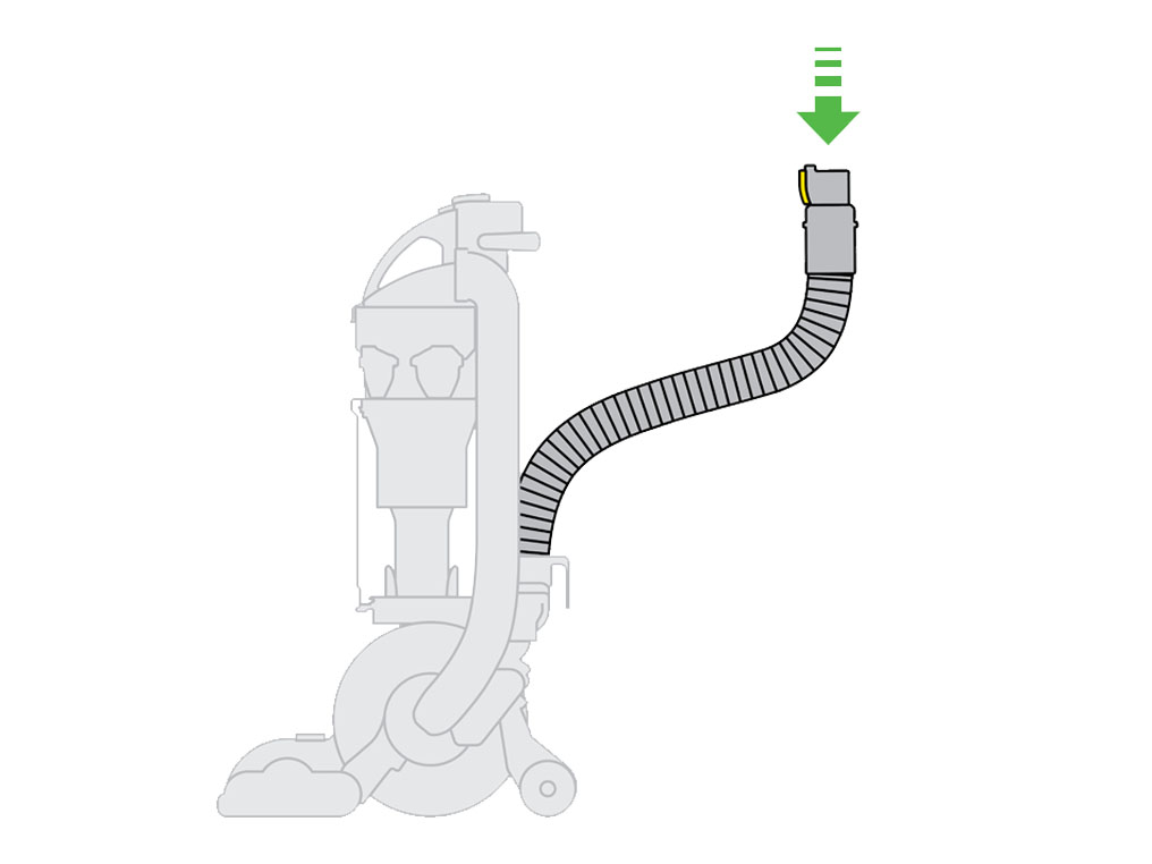 Dyson vacuum hose suction test diagram