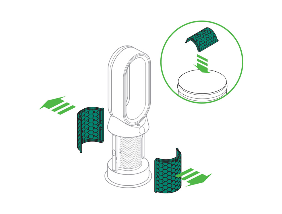 オンラインサポート ダイソン Dyson Pure Hot Cool ブラック