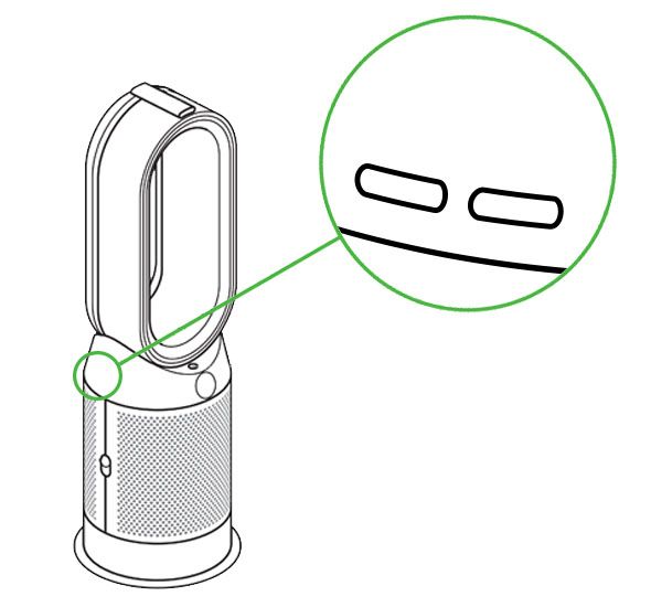 Support | Dyson Pure Hot+Cool™ purifier fan heater (HP04) White/Silver