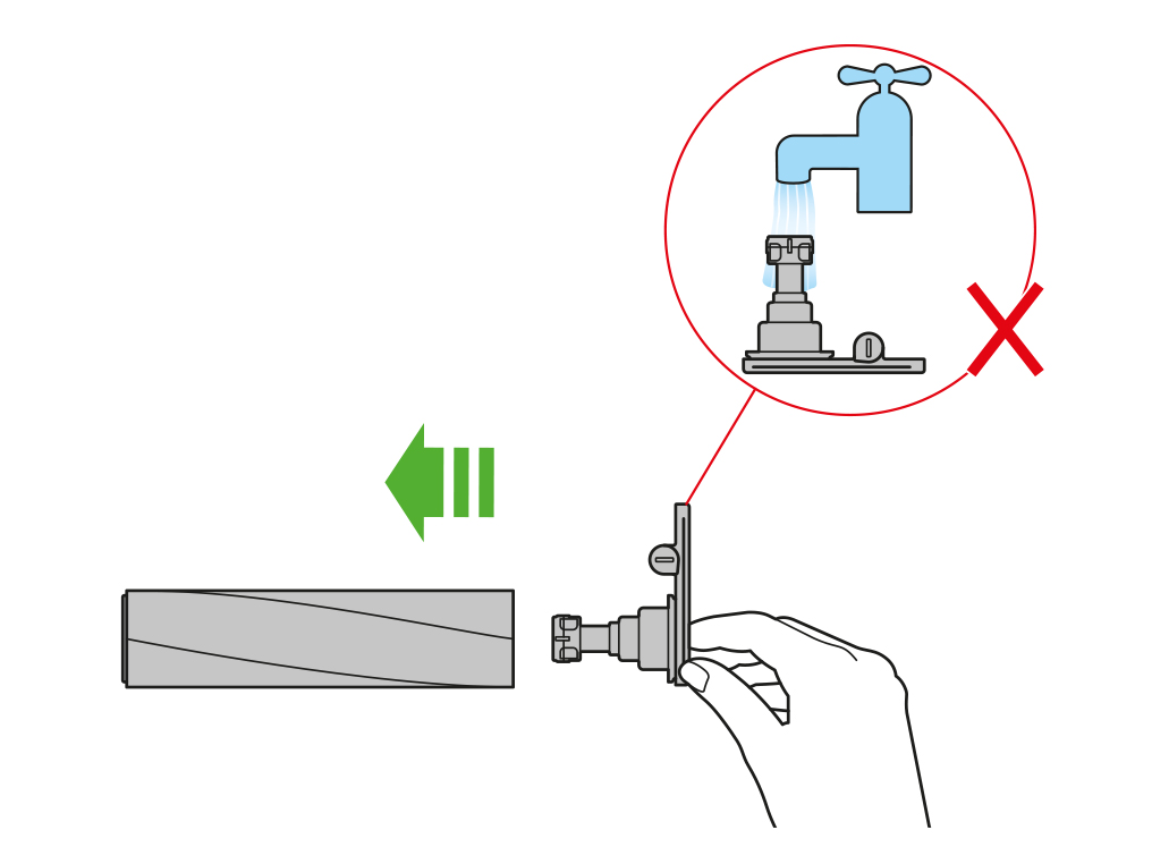 Dyson V7 vacuum brush bar end cap removal