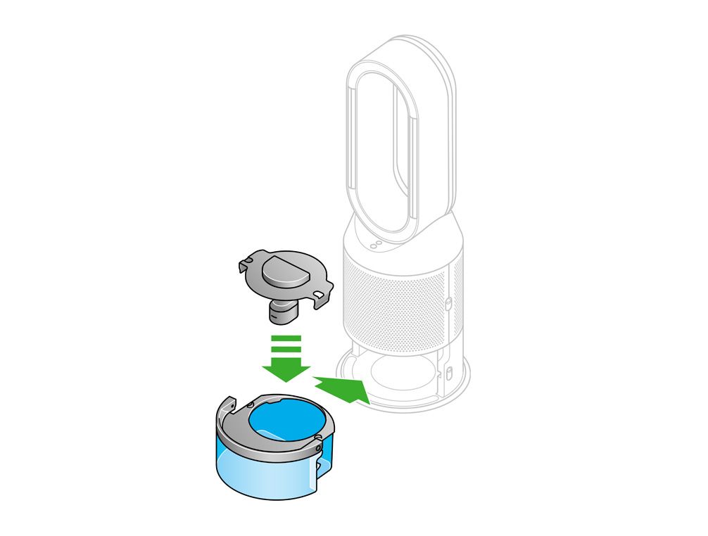 Support | Dyson Pure Humidify+Cool™ White/Silver