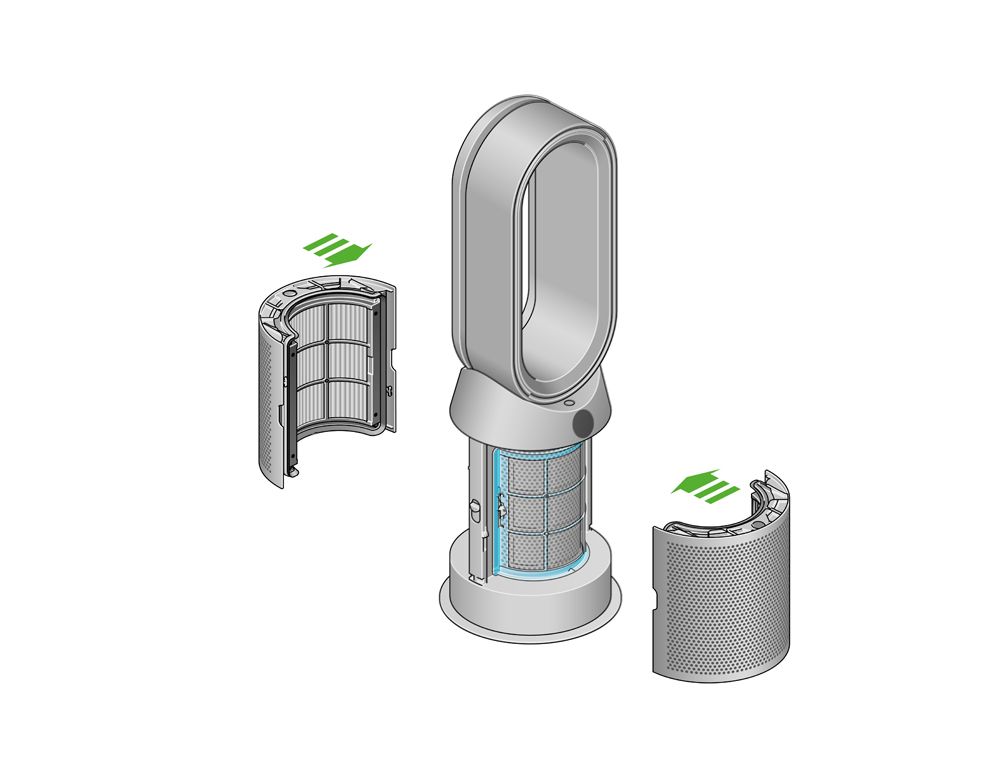 dysn purifier hot+cool formaldehyde