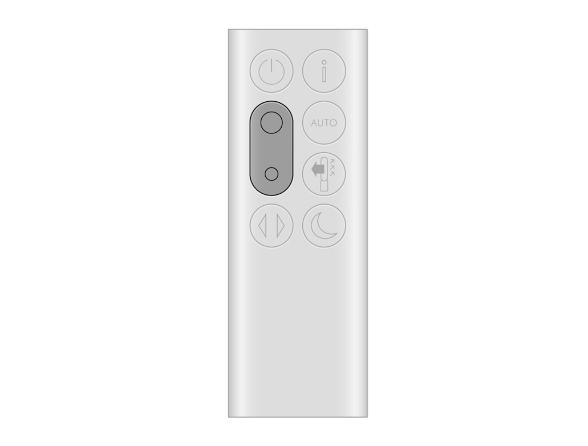 Dyson air purifier remote control sensor location