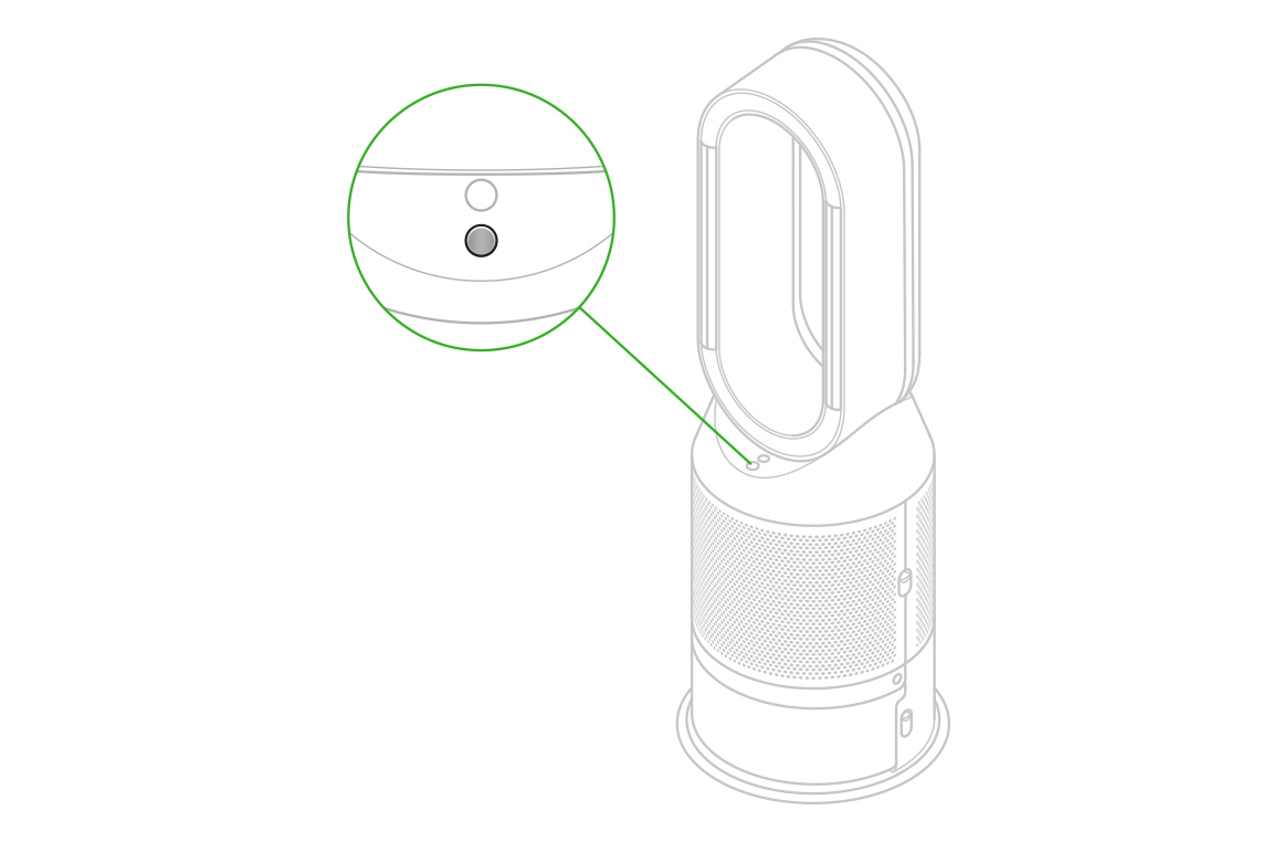 Support  Dyson Pure Humidify+Cool™ White/Silver