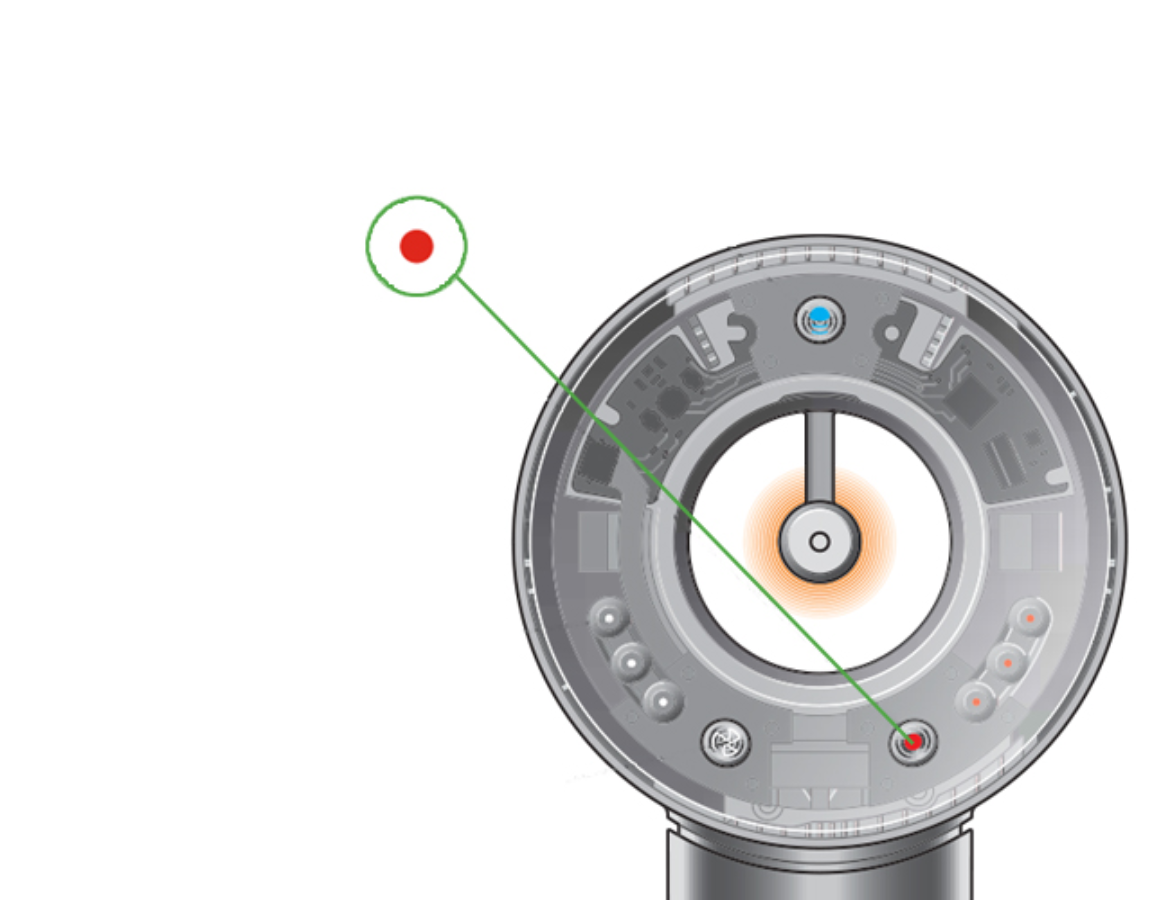 Dyson Supersonic temperature sensor schematic