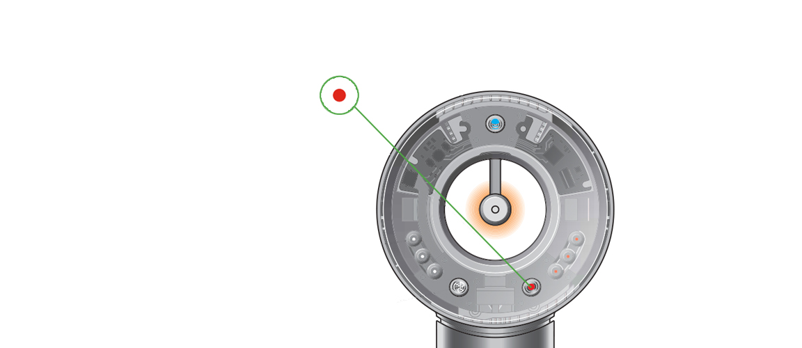 Dyson Supersonic temperature sensor schematic