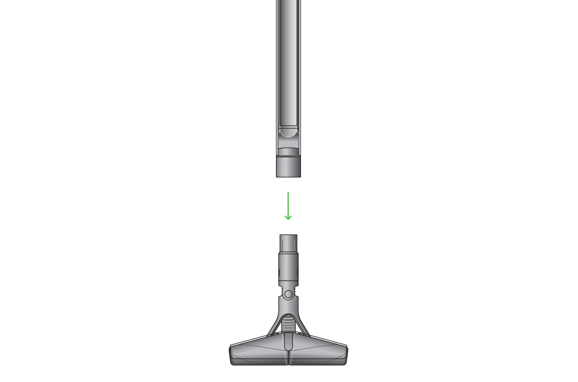 【新品】Dyson PencilVac Fluffycones ヘッド部品 Dyson Pencilvac Fluffycones Spare Battery and Charging Dock