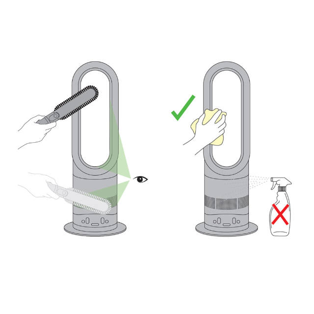 Dyson Am04 Fan Heater