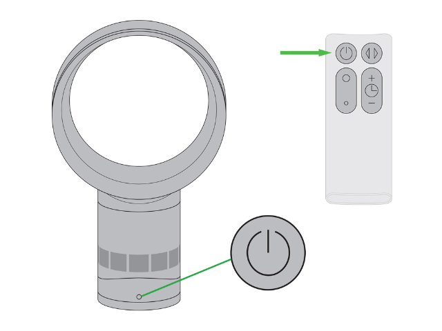 Dyson Am06 12 Inch Desk Fan