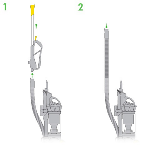 Dyson Dc33 Multi Floor Upright Cleaner Black Yellow For Sale Online Ebay