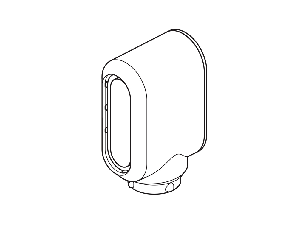 Embout de séchage de préparation du rouleau Dyson Airwrap.