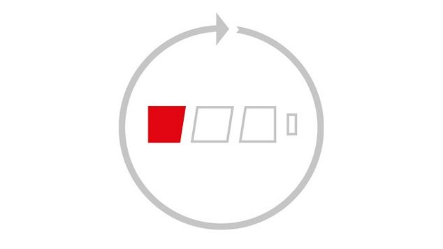 Diagram of low battery 