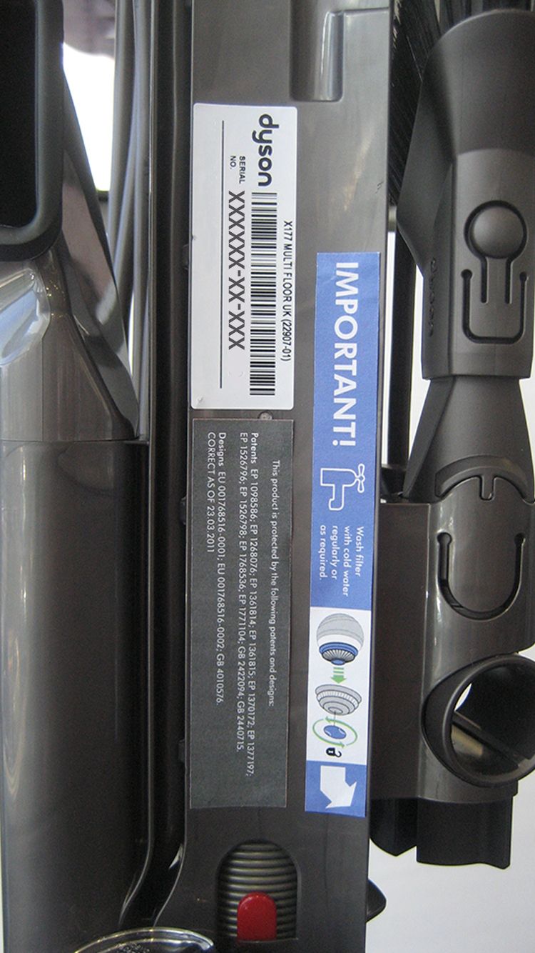 dyson serial number check uk