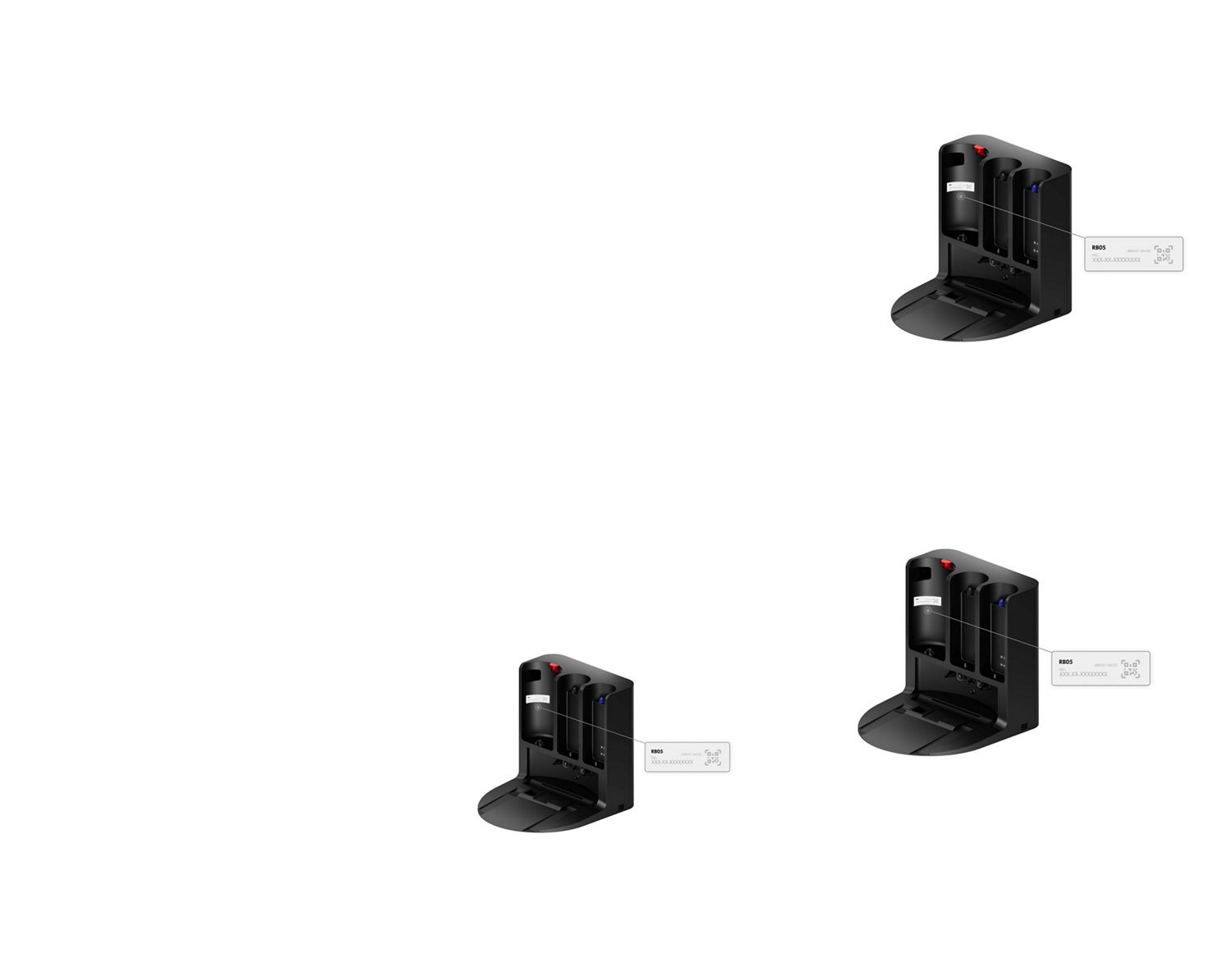 The Dyson Spot+Scrub Ai DR30 robot vacuum in its docking station.