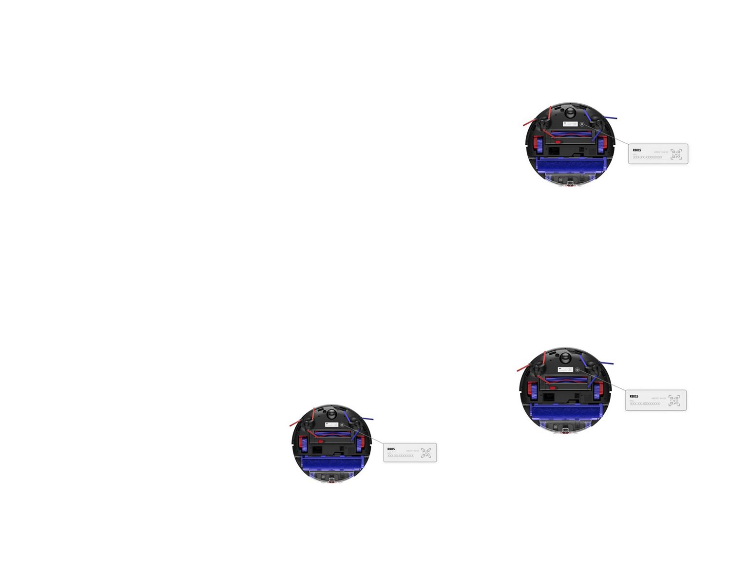 The top of the Dyson Spot+Scrub Ai DR30 robot vacuum.