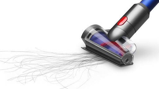 Dyson knows hair Hair screw tool sucking up long hair
