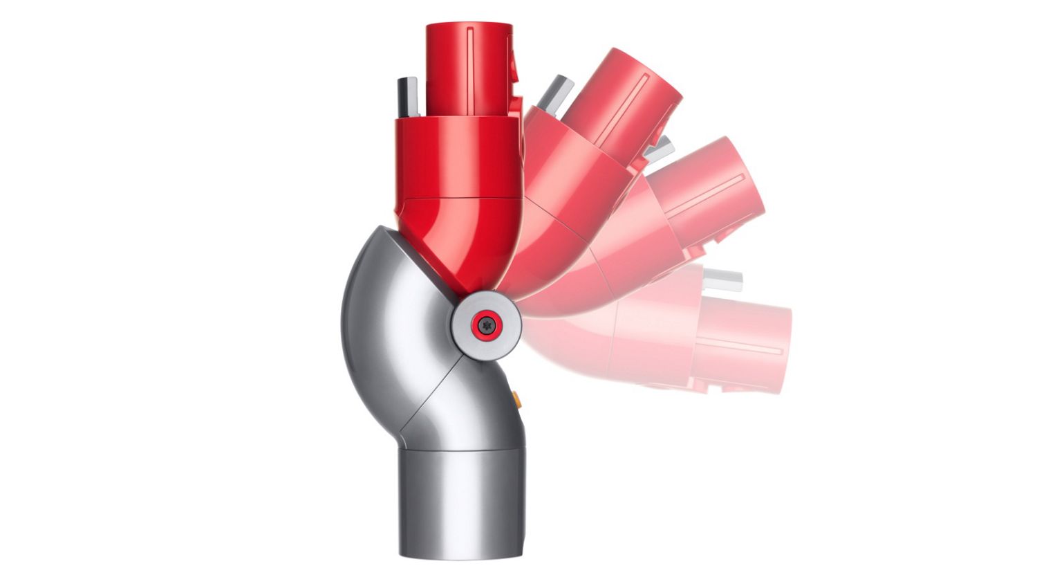 Low-reach adaptor's bending hinge mechanism