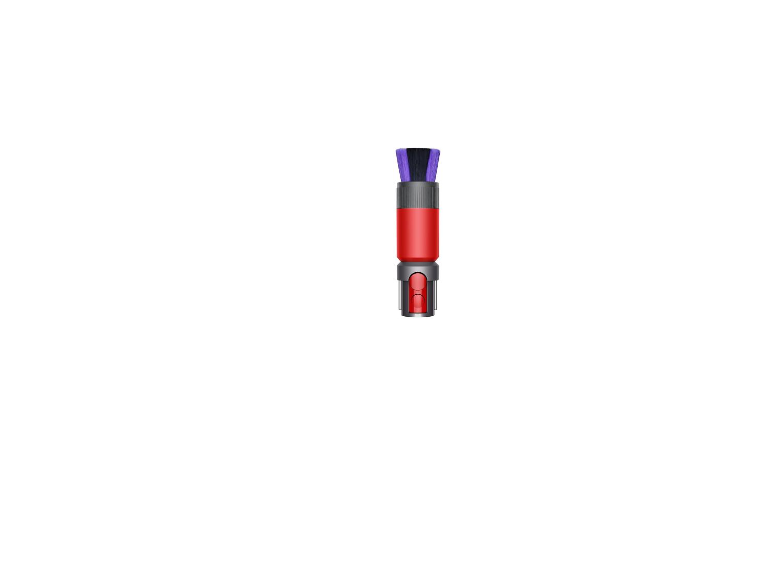 Scratch-free dusting brush Scratch-free dusting brush tool engineered by Dyson