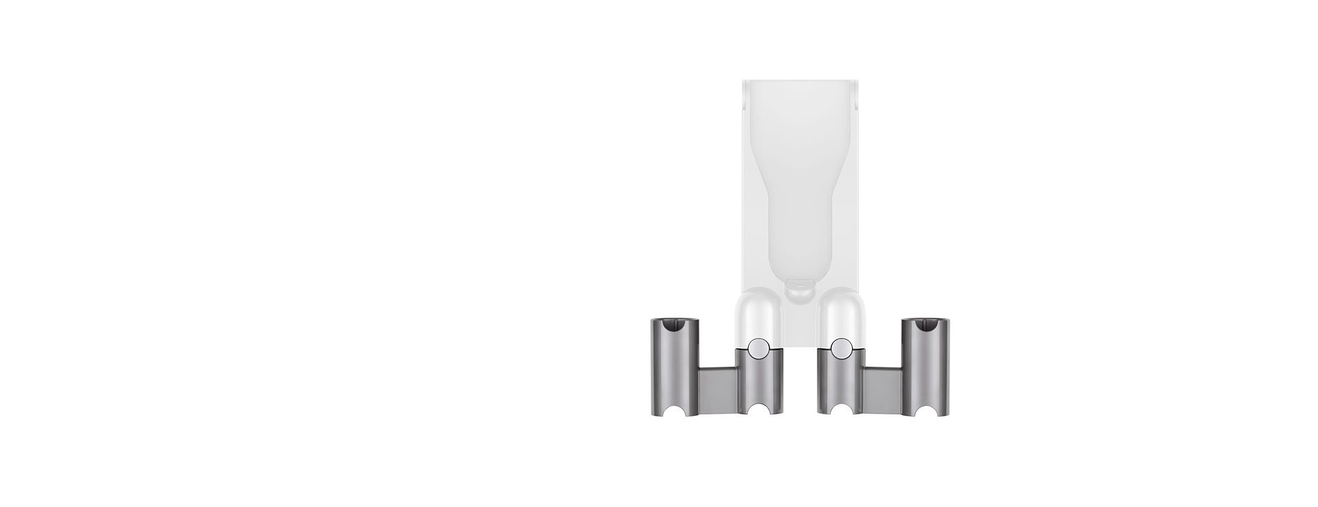 Support d'accessoires Wall Dok Multi conçu par Dyson