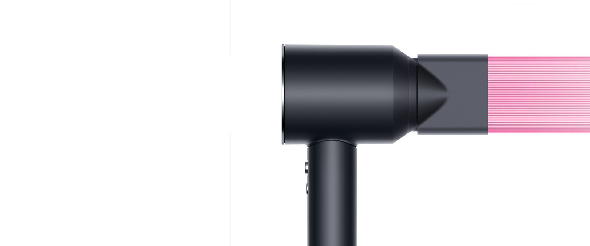 Dyson Styling Concentrator i bruk