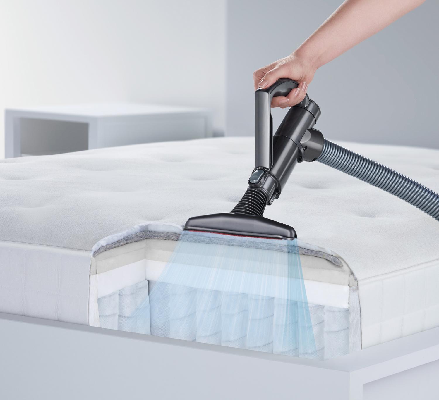 Mattress tool on bed cutaway
