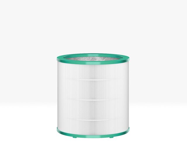 Purificateur d'air et ventilateur sans pales avec filtre HEPA Dyson TP02  Pure Cool Link, élimine les allergènes et les odeurs, blanc/argent