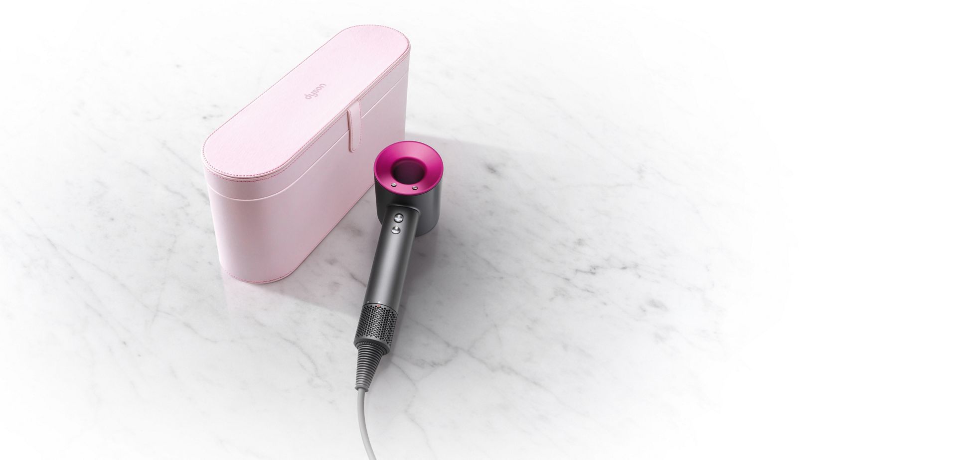 Custodia asciugacapelli Dyson Supersonic rosa
