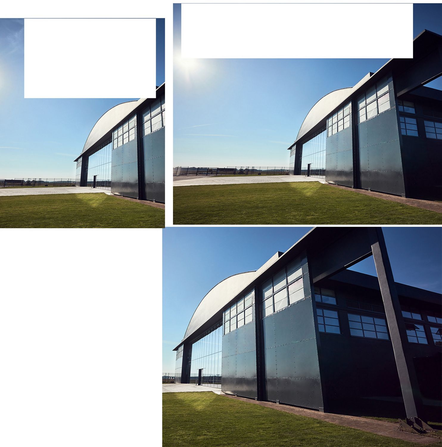 Hangar on the Hullavington campus.