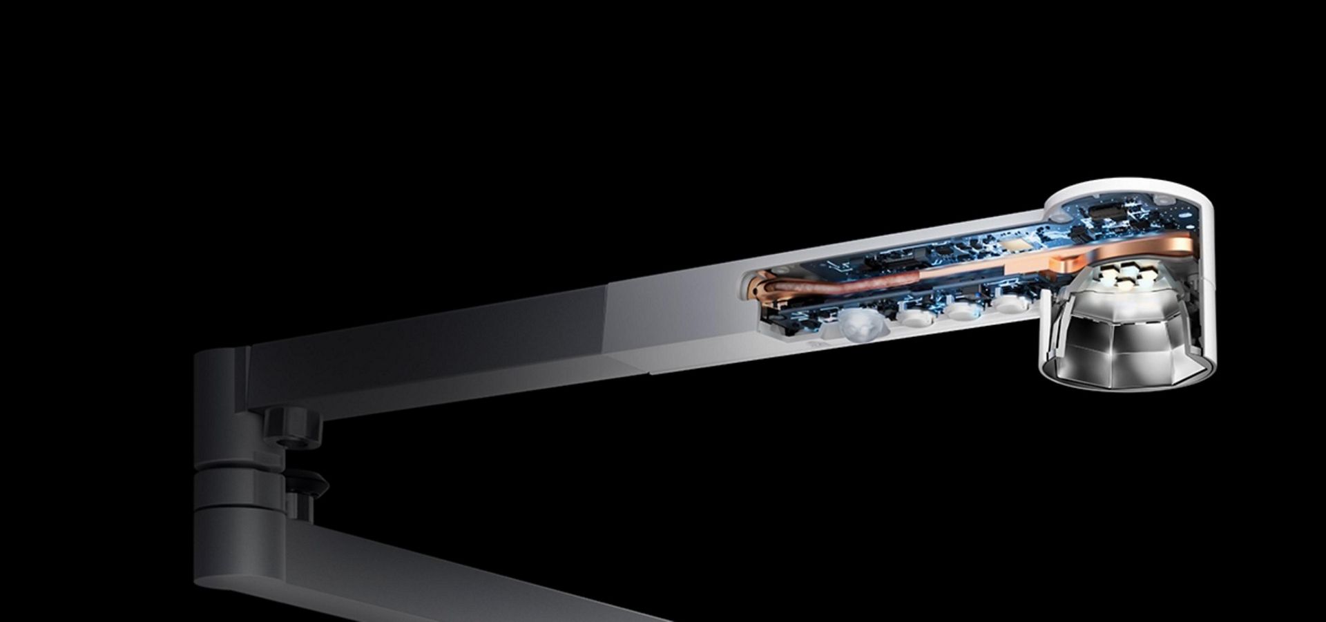 The technology inside the Dyson Solarcycle light.