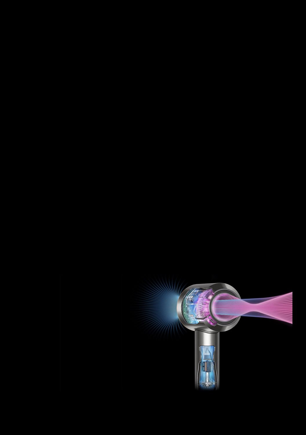 Technology within a Dyson Supersonic hair dryer.