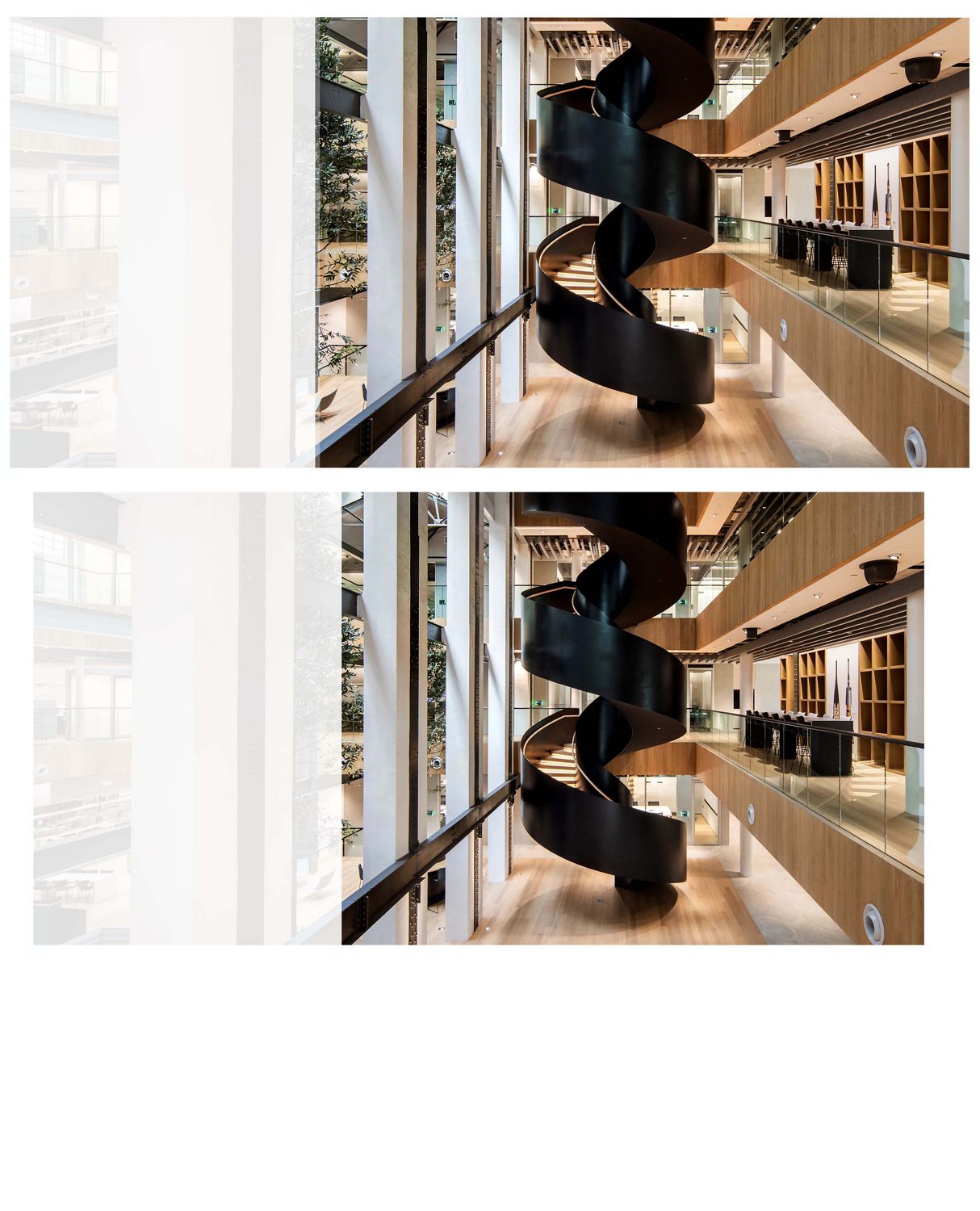 Inside the St James Power Station after renovation.