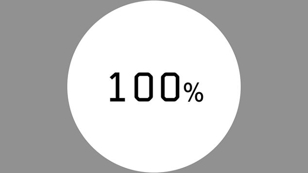 100%
