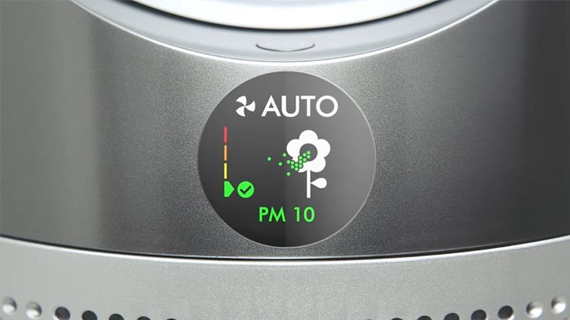 Vue radiographique des capteurs du ventilateur purificateur Dyson Pure Cool